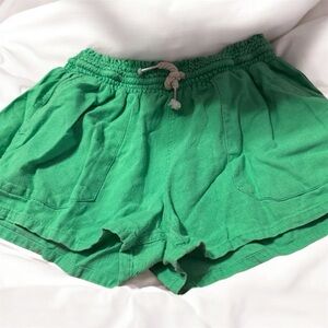 Green Women's Shorts